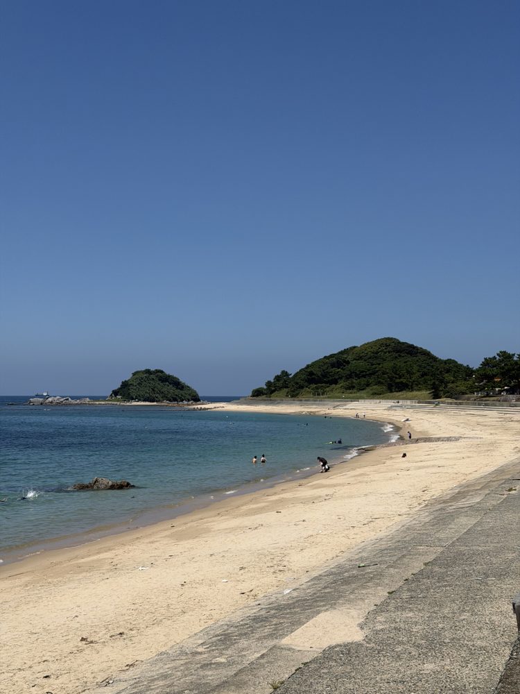 志賀島の海
