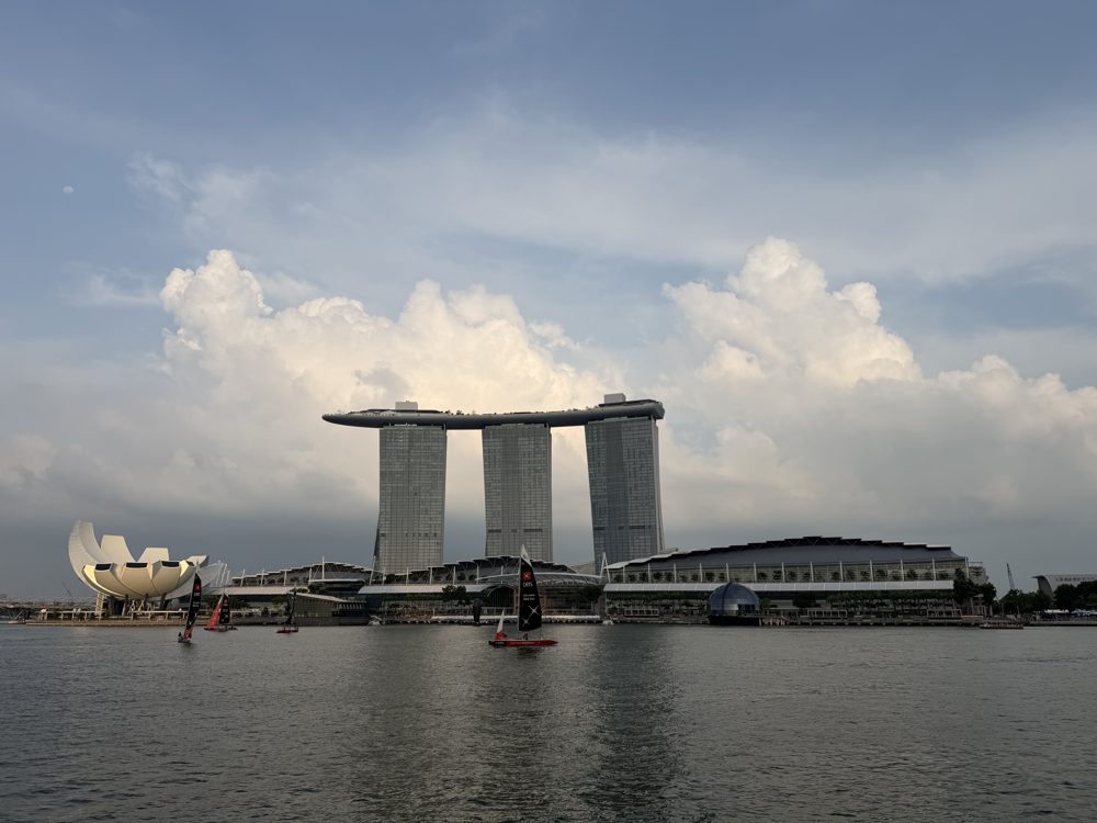 シンガポールの街並み